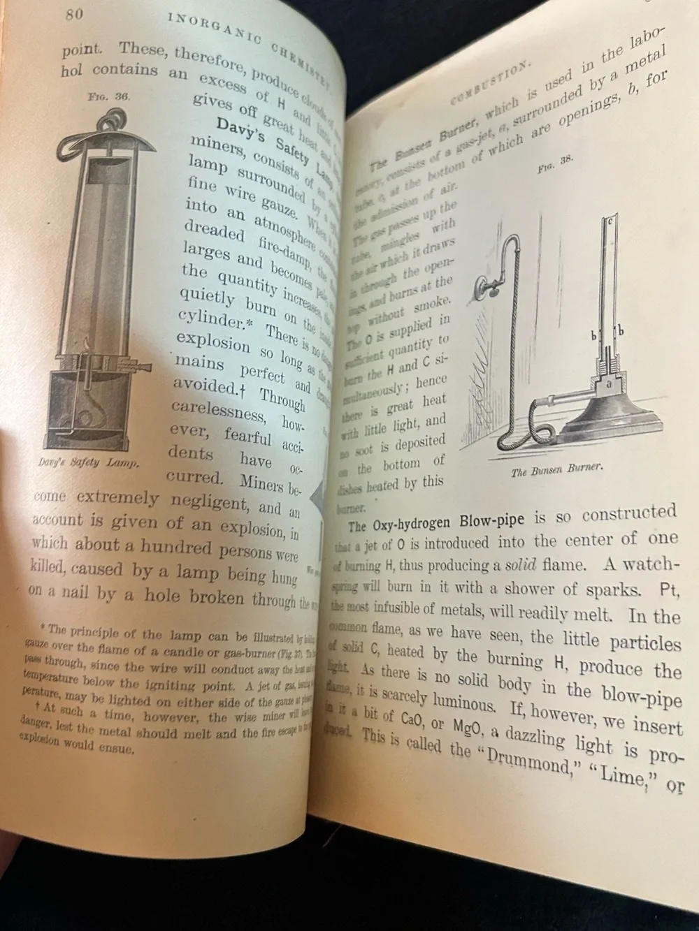 1887 Steele’s Popular Chemistry J Dorman Steele Antique Science Book A.S Barnes